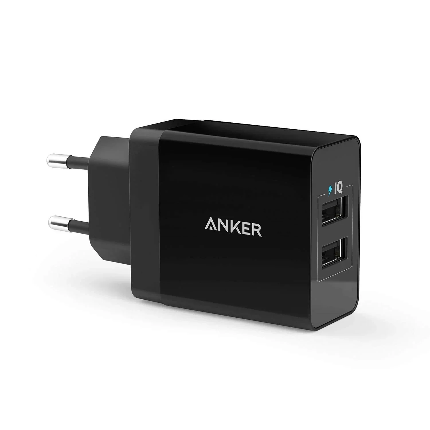 Anker 24W 2-Port USB Wall Charger with Micro-USB Cable